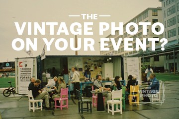 Vintage Photo on your event!